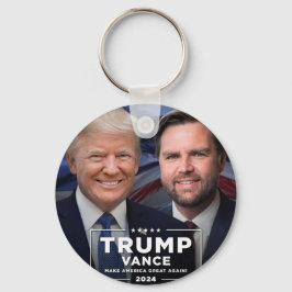 Llavero Trump/Vance 2024 Keychain