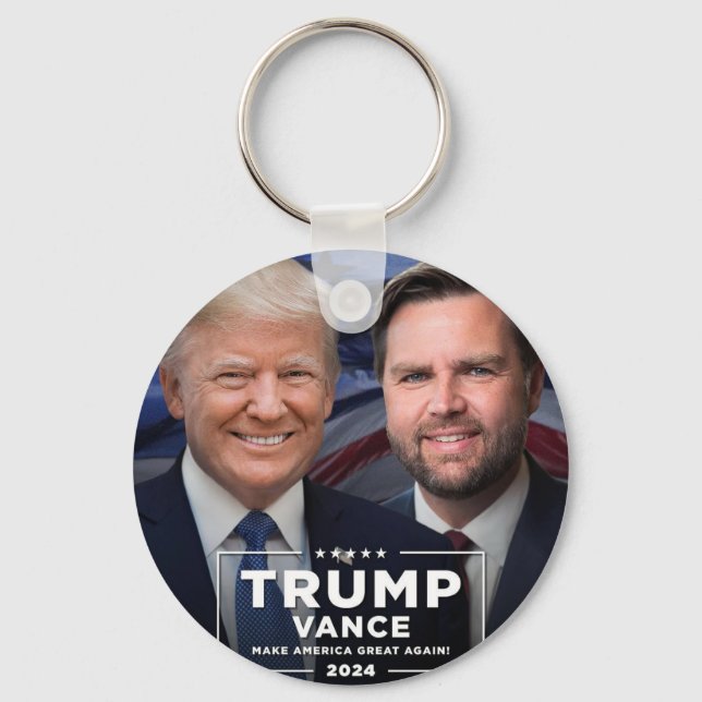 Llavero Trump/Vance 2024 Keychain (Anverso)