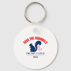 Llavero Trump Vance 2024 Salve Las Ardillas