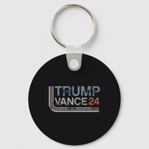 Llavero Trump Vance 2025 Vintage Distressed Retro Franja R