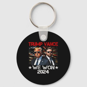 Llavero Trump Vance Ganamos Ganar Día de Inauguración 2025