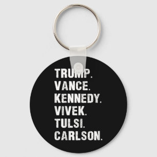 Llavero Trump Vance Kennedy Vivek Tulsi Carlson