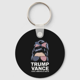 Llavero Trump Vance Recuperemos América Chica del Moño Des