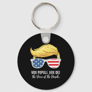 Llavero Trump Vox Populi Vox Dei Voz Del Pueblo Elige