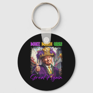 Llavero Trump vuelve a hacer grande al Mardi Gras
