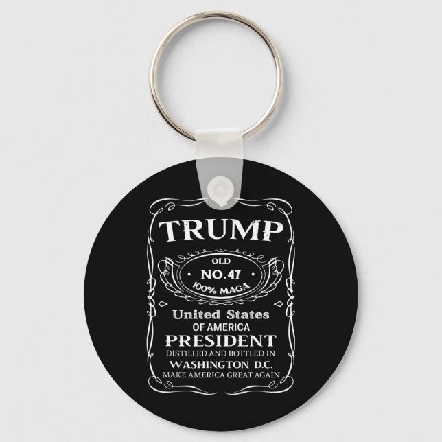 Llavero Trump Whiskey (Anverso)