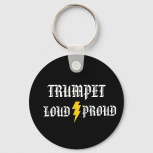 Llavero Trumpet: Keychain fuerte y orgulloso