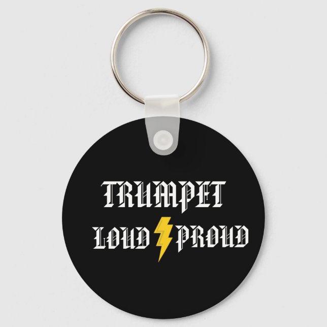 Llavero Trumpet: Keychain fuerte y orgulloso (Anverso)