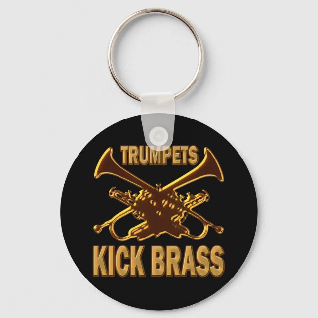 LLAVERO TRUMPETS KICK BRASS (Anverso)