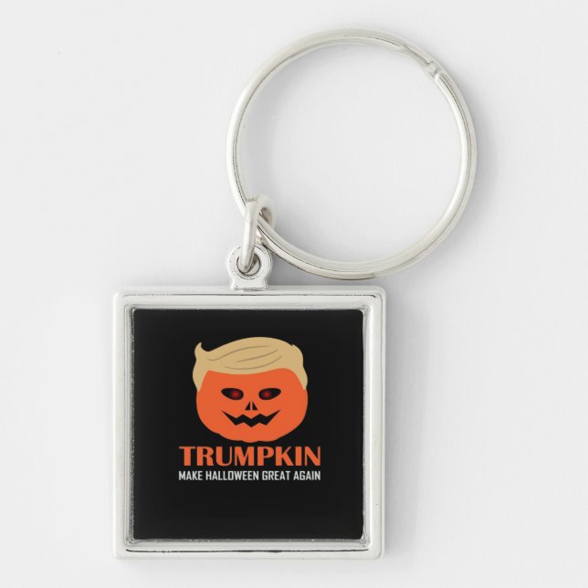 Llavero Trumpkin hace que Halloween sea grande de nuevo di (Frente)