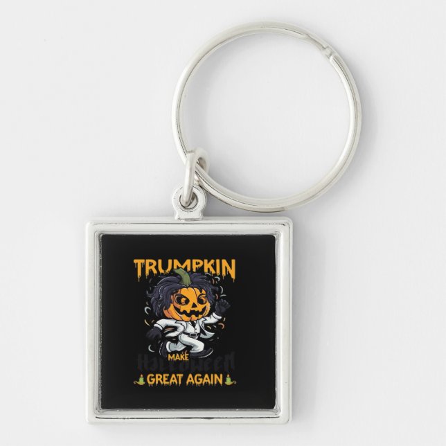Llavero Trumpkin vuelve a hacer que Halloween sea grande (Frente)