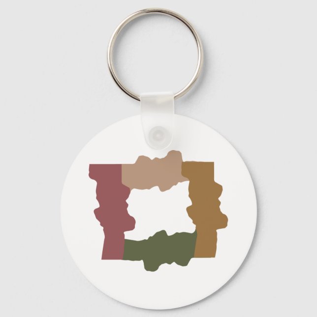 Llavero TRUNK DE ÁRBOL SECO por Masanser Pixelat (Anverso)