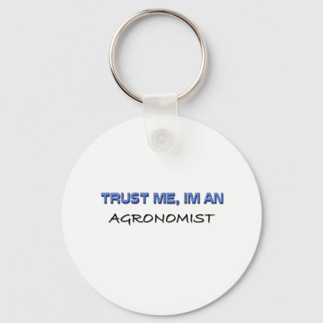 Llavero Trust Me I'm an Agronomist (Anverso)