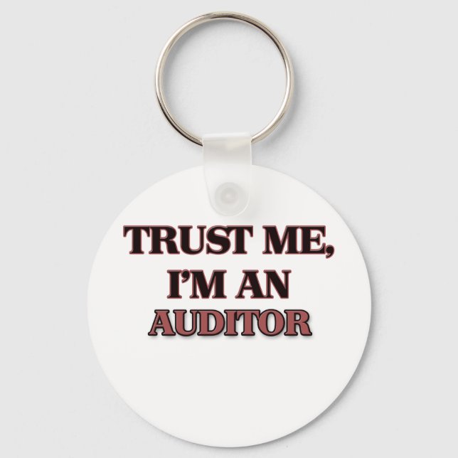 Llavero Trust Me I'm an Auditor (Anverso)