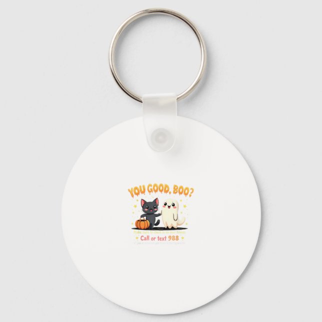 Llavero Tú Estás Bien, Boo_ Prevención del Suicidio Salud  (Anverso)