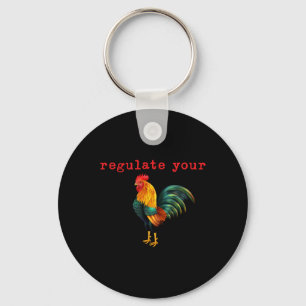 Llavero Tu gallo de gallina galardonado con derechos repro