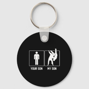 Llavero Tu Hijo Mi Hijo Judo Karate Orgulloso 