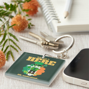 Llavero Tu Leprechaun Meowgical