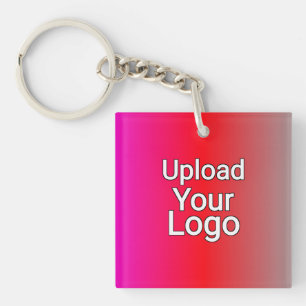 Llavero Tu Logo Aquí – Negocio Personalizado
