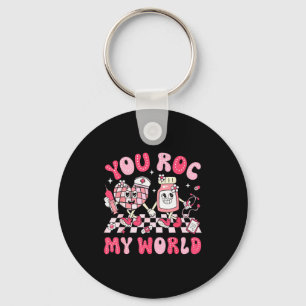 Llavero Tú Roc Mi Mundo Enfermera Día De San Valentín Er U