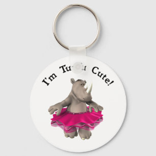 Llavero Tu-Tu-Cute Rhino Keychain