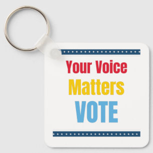 Llavero Tu voz importa - Vota