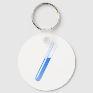 Llavero Tubo de prueba de ciencia química