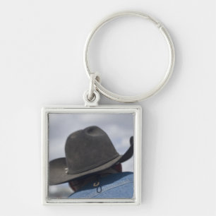 Llavero Tucson, Arizona. Sombreros de vaquero en uso en el