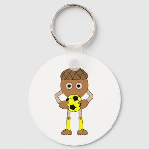 Llavero Tuerca de fútbol