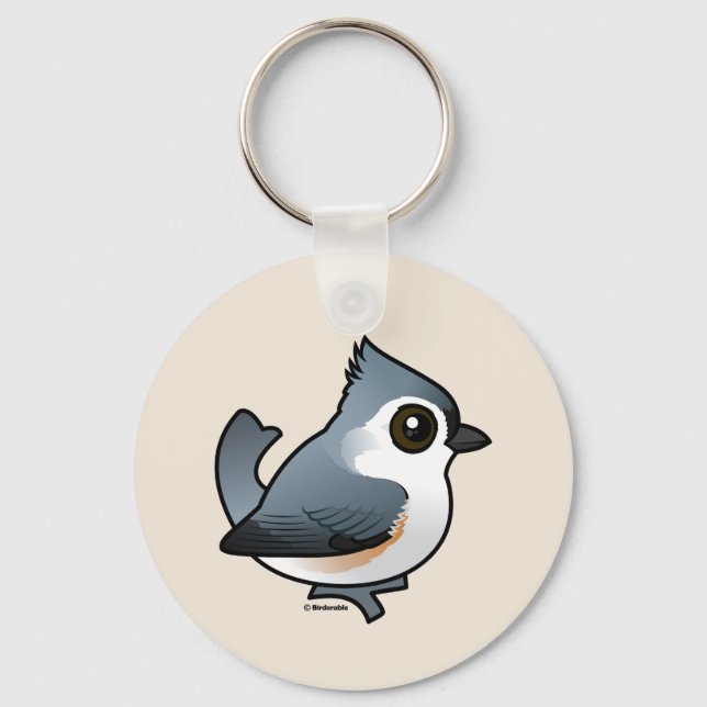 Llavero Tufted Titmouse (Anverso)