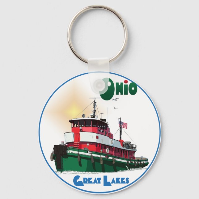 Llavero Tugboat Ohio (Anverso)