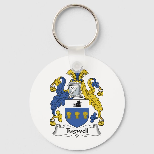 Llavero Tugwell Family Crest (Anverso)