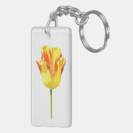 Llavero Tulipán amarillo y rojo