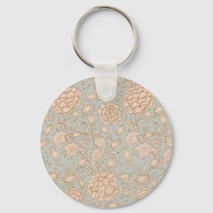 Llavero Tulipán Silvestre Floral Diseño de William Morris