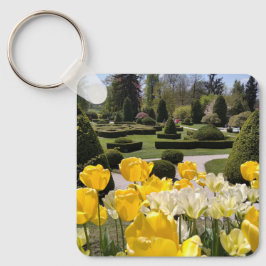 Llavero Tulipanes amarillos del Arboretum Volcji Potok Esl