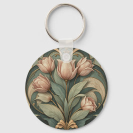Llavero Tulipanes Art Déco