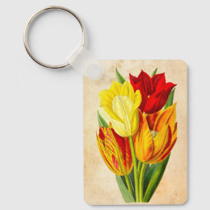 Llavero Tulipanes de primavera