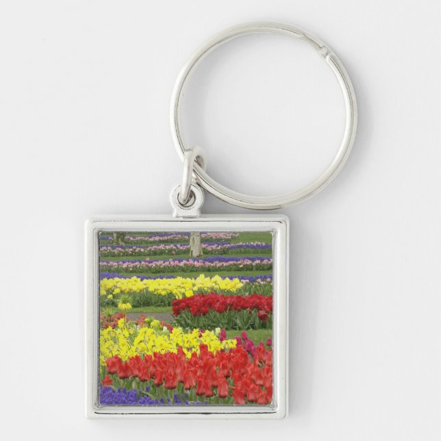 Llavero Tulipanes, jacintos de uva y narcisos, 2 (Frente)