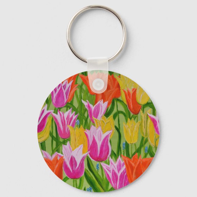 Llavero Tulipanos (Anverso)