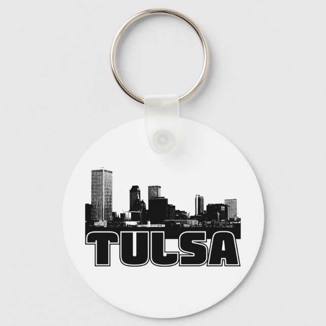 Llavero Tulsa Skyline (Anverso)