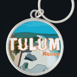 Llavero Tulum Mexico Great Gift Idea<br><div class="desc">Tulum is a city on the carribbean coastline of Mexico's Yucután Peninsula. It is one of the main tourist destinations in Mexico. This design is a great gift for friends,  family and co-workers.</div>