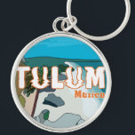 Llavero Tulum Mexico Great Gift Idea<br><div class="desc">Tulum is a city on the carribbean coastline of Mexico's Yucután Peninsula. It is one of the main tourist destinations in Mexico. This design is a great gift for friends,  family and co-workers.</div>