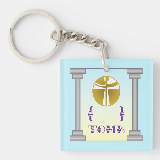 Llavero Tumba vacía (Frente)