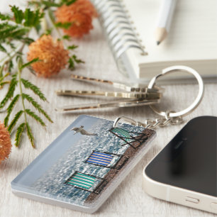 Llavero Tumbonas y gaviota costeras