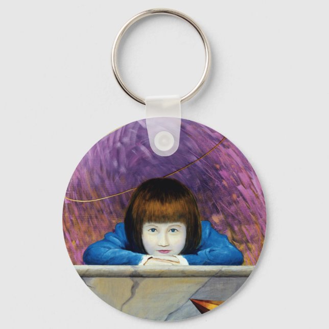 Llavero Túnel rosa (Anverso)