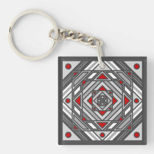 Llavero Túnel Visión Keychain acrílico