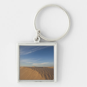 Llavero Túnez, desierto del Sahara, Douz, Gran Duna, atard