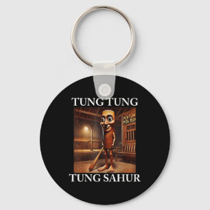 Llavero Tung Tung Tung Sahur Meme divertido sobre la pudri