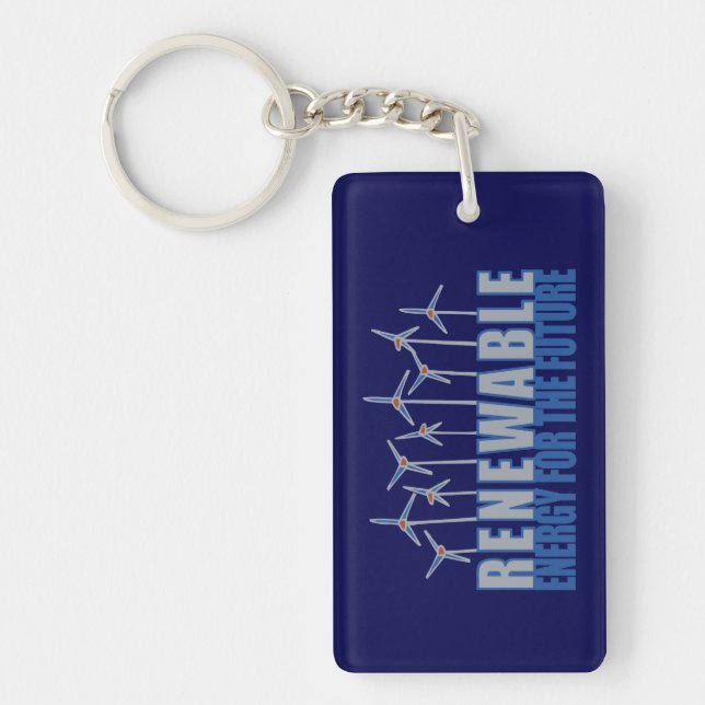 Llavero Turbinas de energía eólica (Frente)