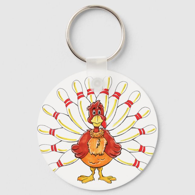 Llavero Turkey Bowler (Anverso)